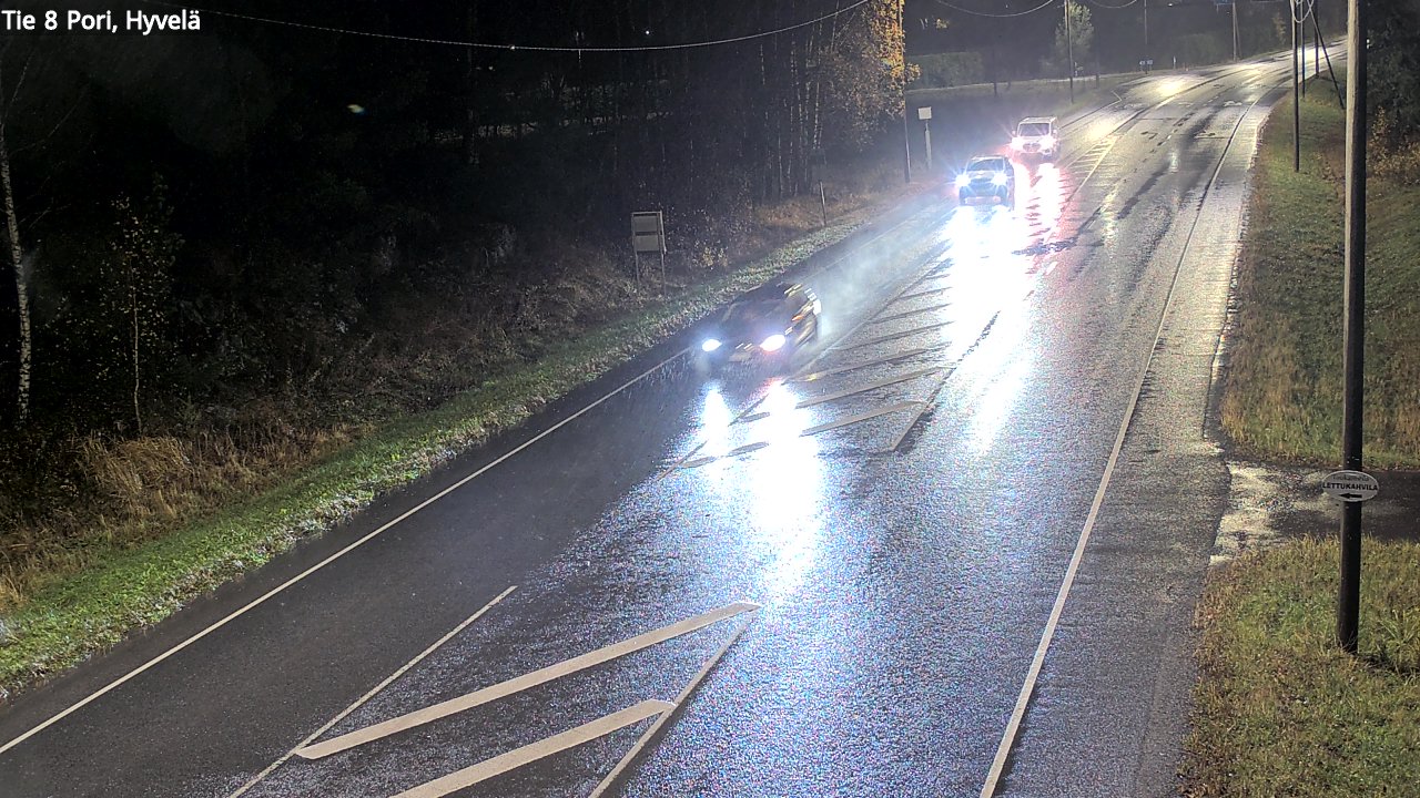 Kelikamerat Kuva Tie 8 Pori, Hyvelä, Pori, Satakunta