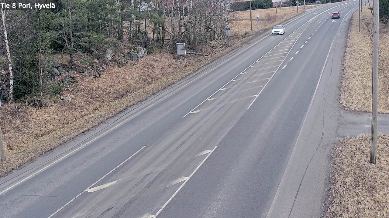 Kelikamerat Kuva Tie 8 Pori, Hyvelä, Pori, Satakunta