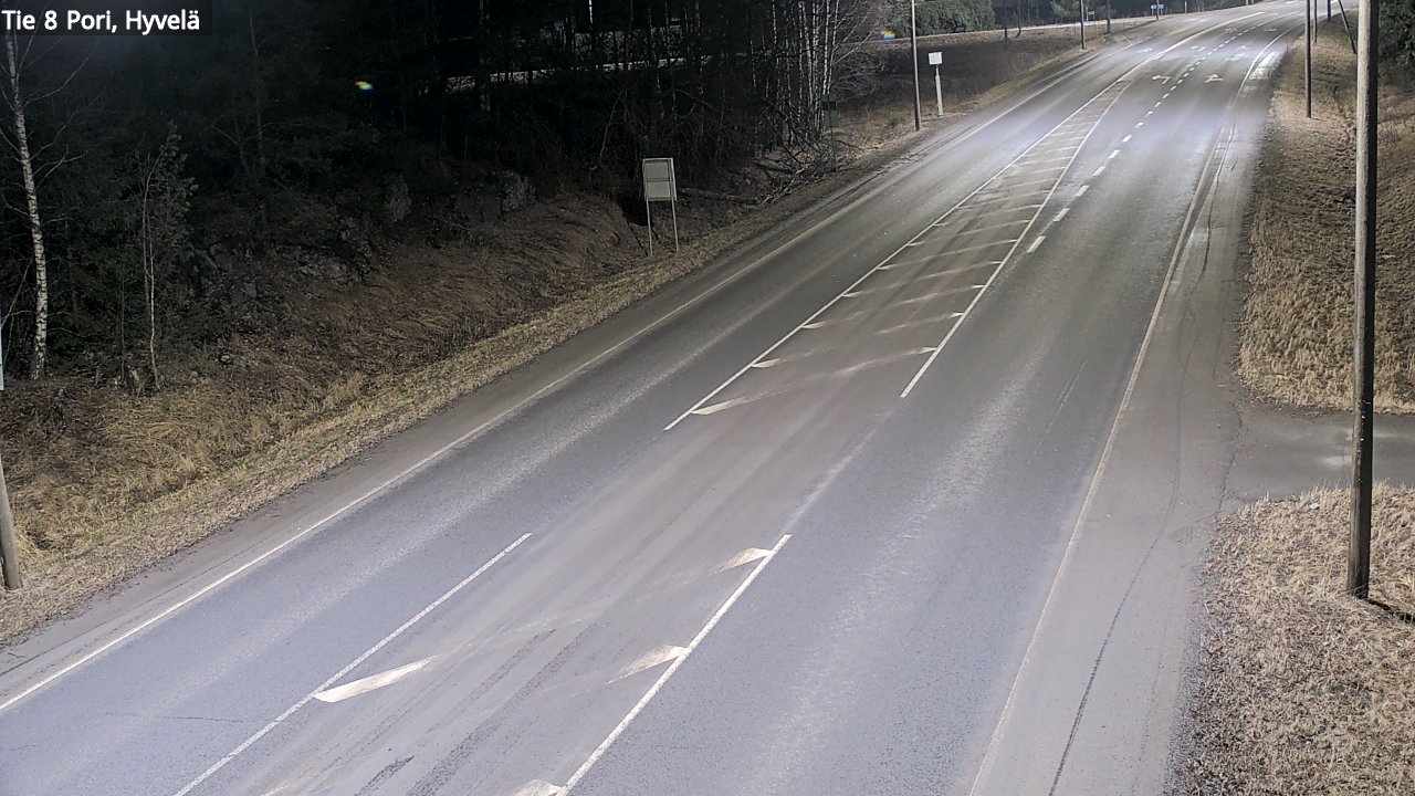 Kelikamerat Kuva Tie 8 Pori, Hyvelä, Pori, Satakunta