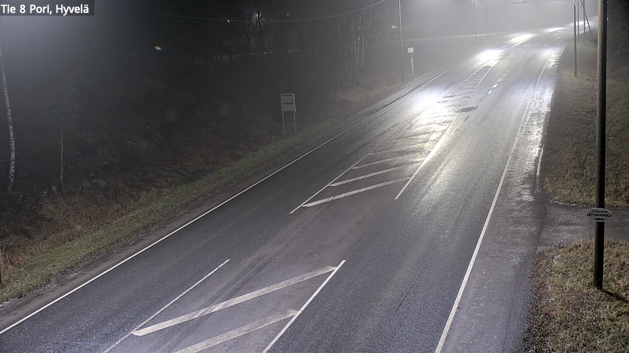 Kelikamerat Kuva Tie 8 Pori, Hyvelä, Pori, Satakunta