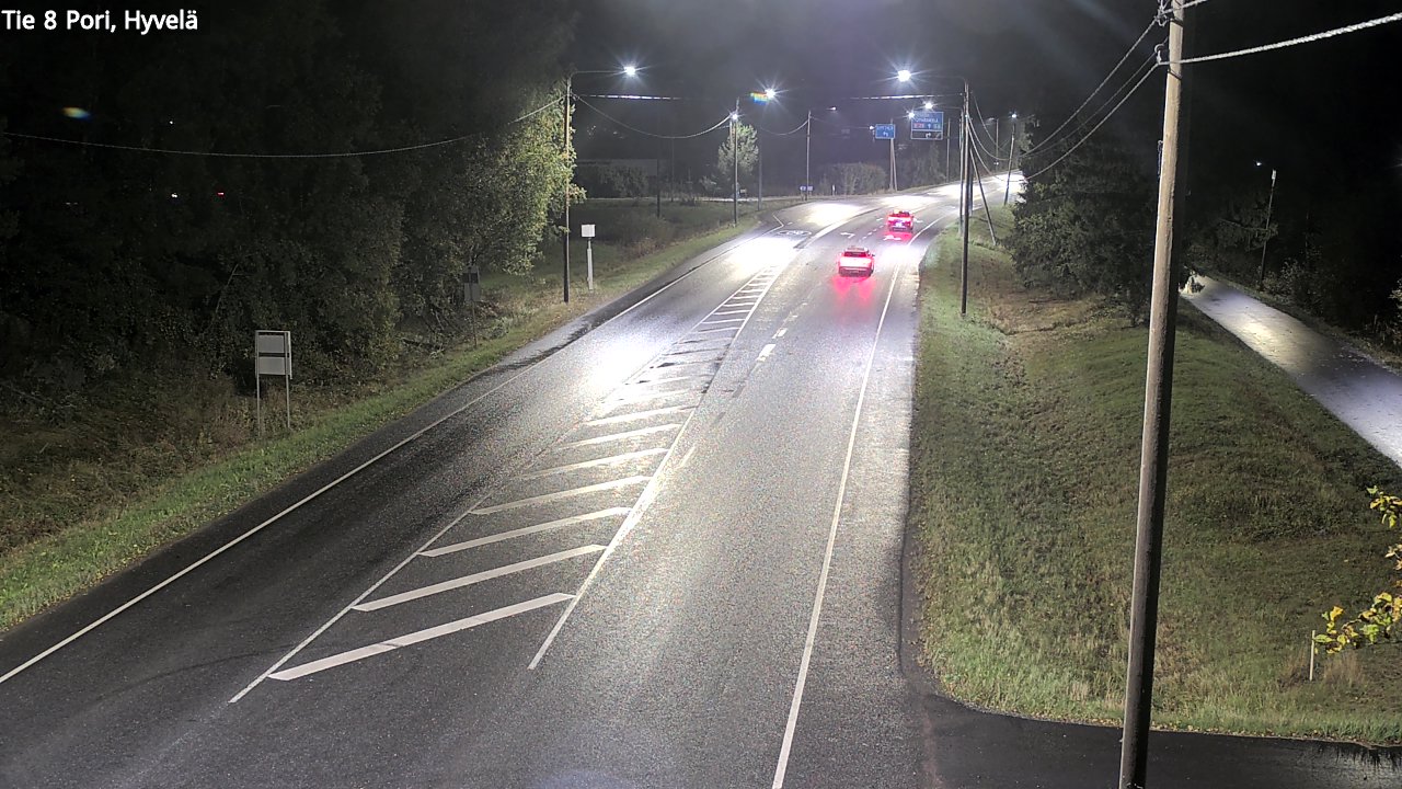 Kelikamerat Kuva Tie 8 Pori, Hyvelä, Pori, Satakunta