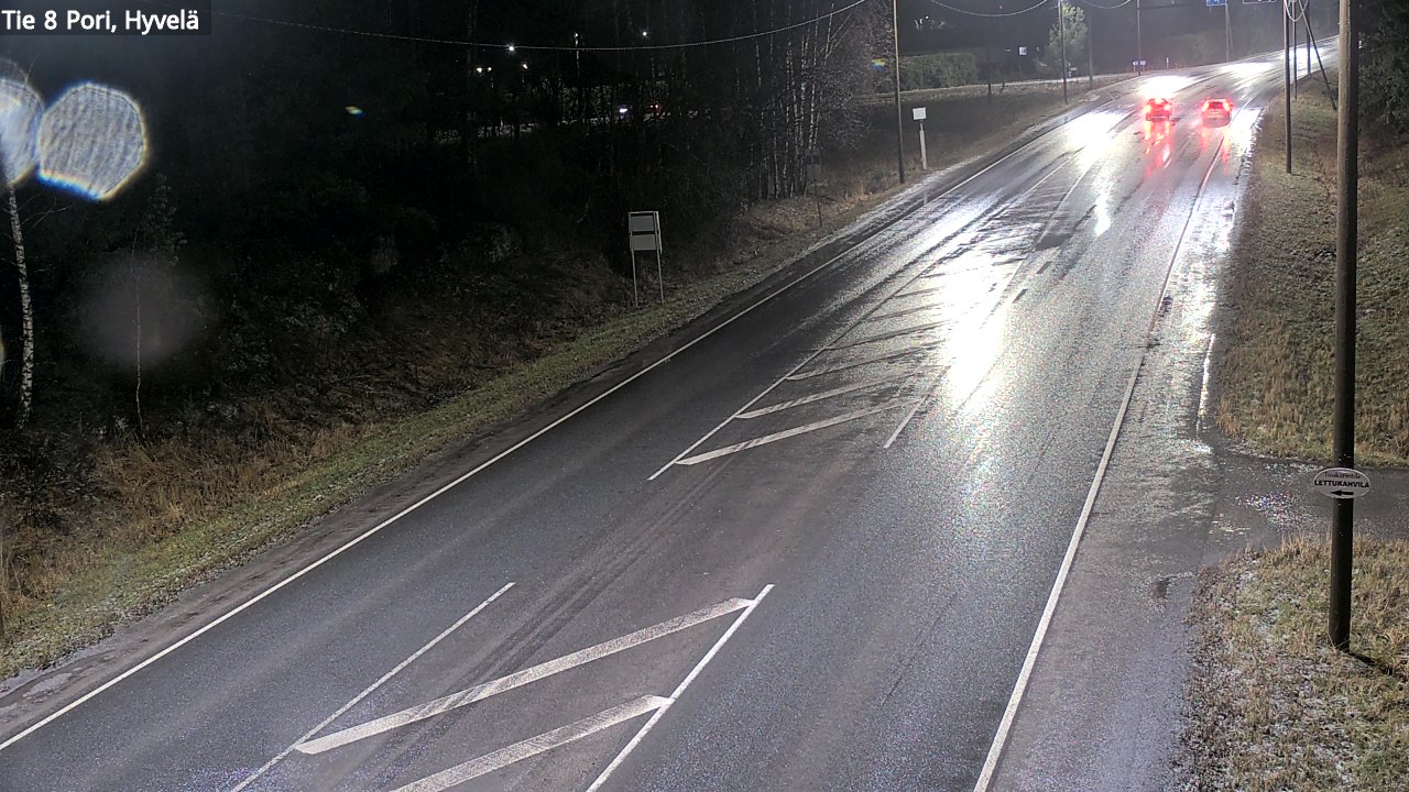 Kelikamerat Kuva Tie 8 Pori, Hyvelä, Pori, Satakunta