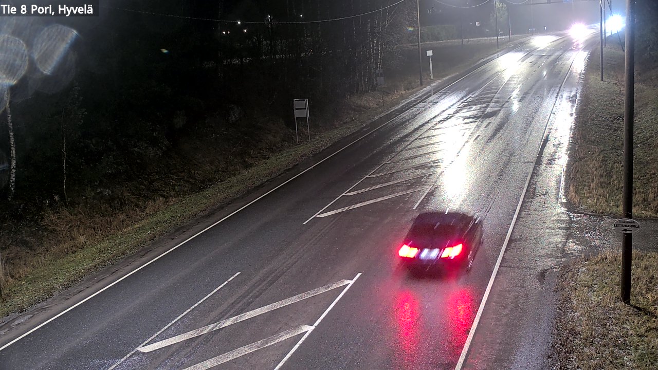 Kelikamerat Kuva Tie 8 Pori, Hyvelä, Pori, Satakunta