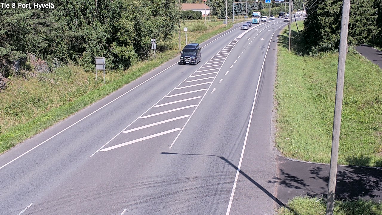 Kelikamerat Kuva Tie 8 Pori, Hyvelä, Pori, Satakunta