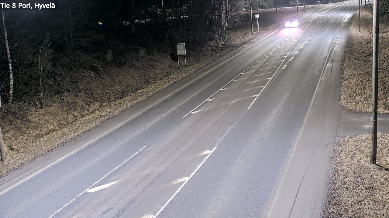 Kelikamerat Kuva Tie 8 Pori, Hyvelä, Pori, Satakunta