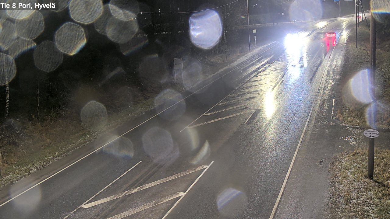 Kelikamerat Kuva Tie 8 Pori, Hyvelä, Pori, Satakunta