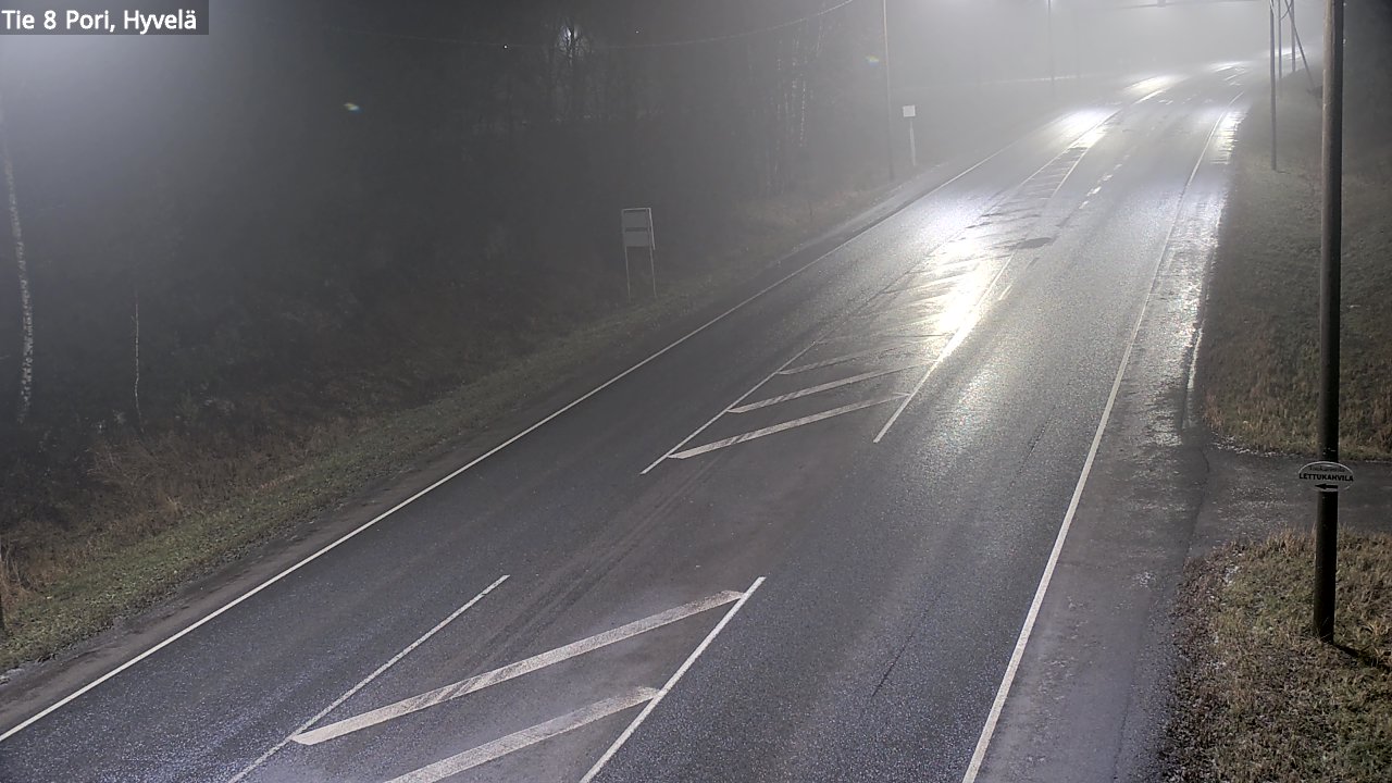 Kelikamerat Kuva Tie 8 Pori, Hyvelä, Pori, Satakunta