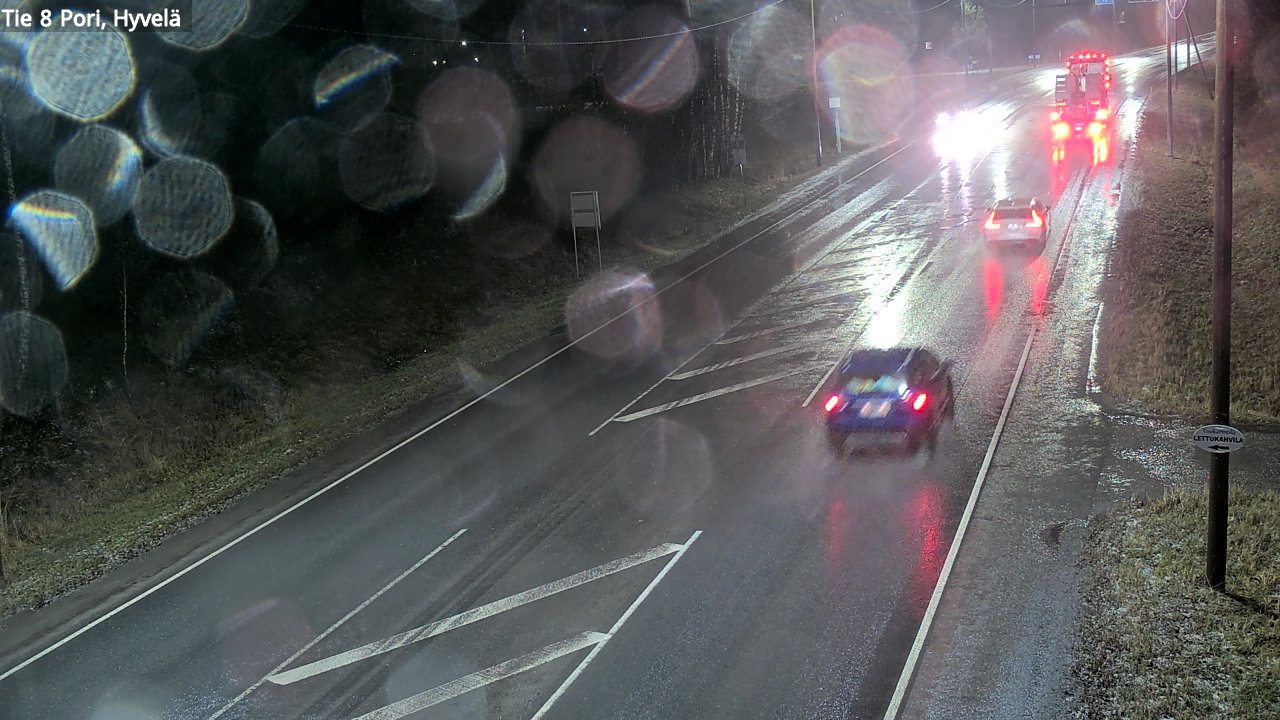 Kelikamerat Kuva Tie 8 Pori, Hyvelä, Pori, Satakunta