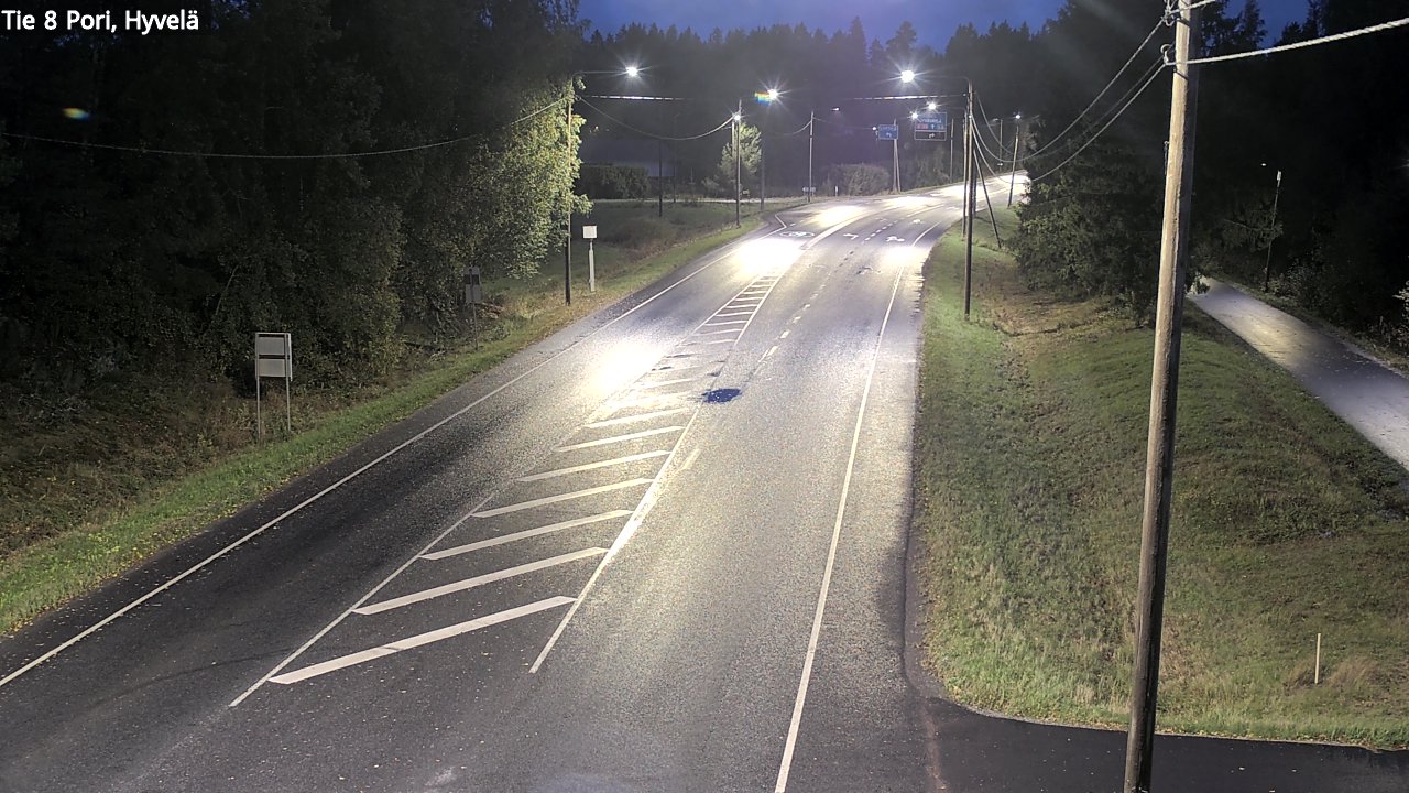 Kelikamerat Kuva Tie 8 Pori, Hyvelä, Pori, Satakunta