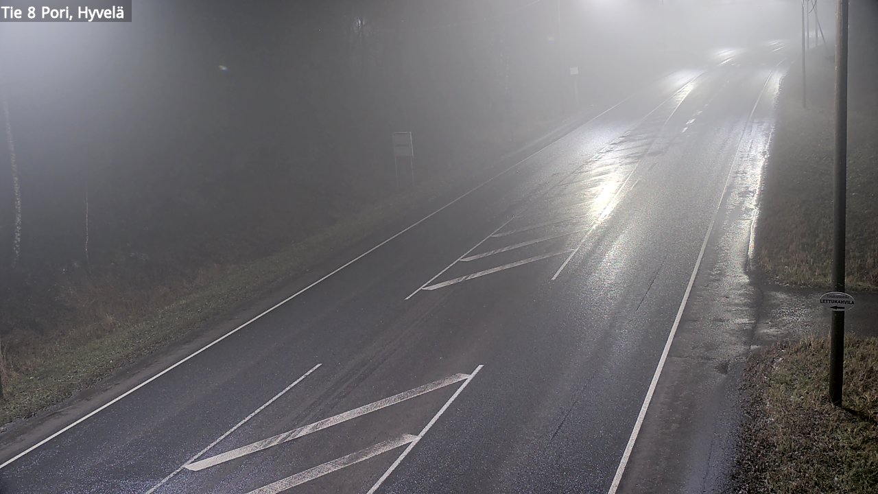 Kelikamerat Kuva Tie 8 Pori, Hyvelä, Pori, Satakunta