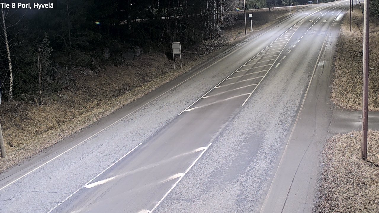 Kelikamerat Kuva Tie 8 Pori, Hyvelä, Pori, Satakunta