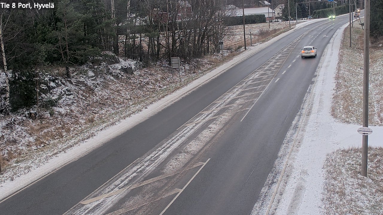 Kelikamerat Kuva Tie 8 Pori, Hyvelä, Pori, Satakunta