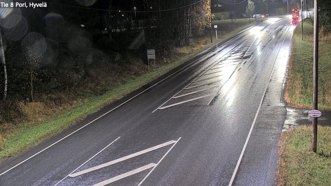 Kelikamerat Kuva Tie 8 Pori, Hyvelä, Pori, Satakunta