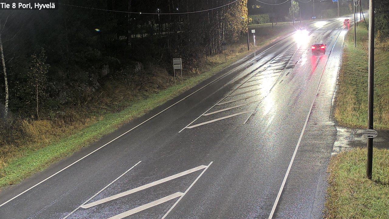 Kelikamerat Kuva Tie 8 Pori, Hyvelä, Pori, Satakunta