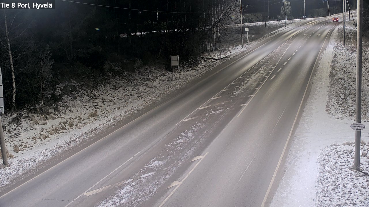 Kelikamerat Kuva Tie 8 Pori, Hyvelä, Pori, Satakunta