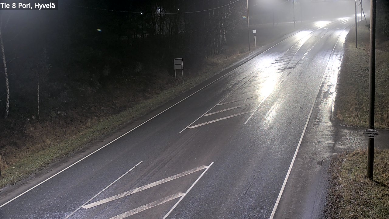 Kelikamerat Kuva Tie 8 Pori, Hyvelä, Pori, Satakunta