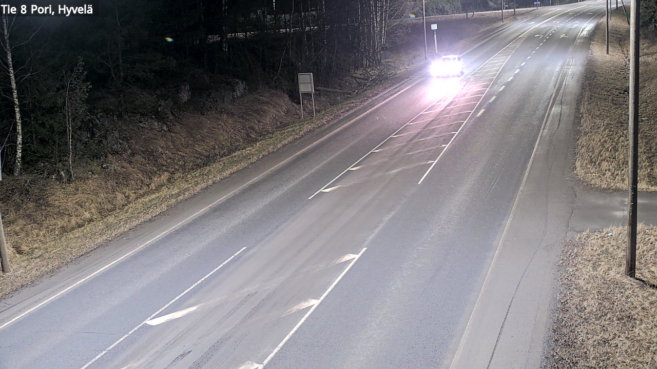 Kelikamerat Kuva Tie 8 Pori, Hyvelä, Pori, Satakunta