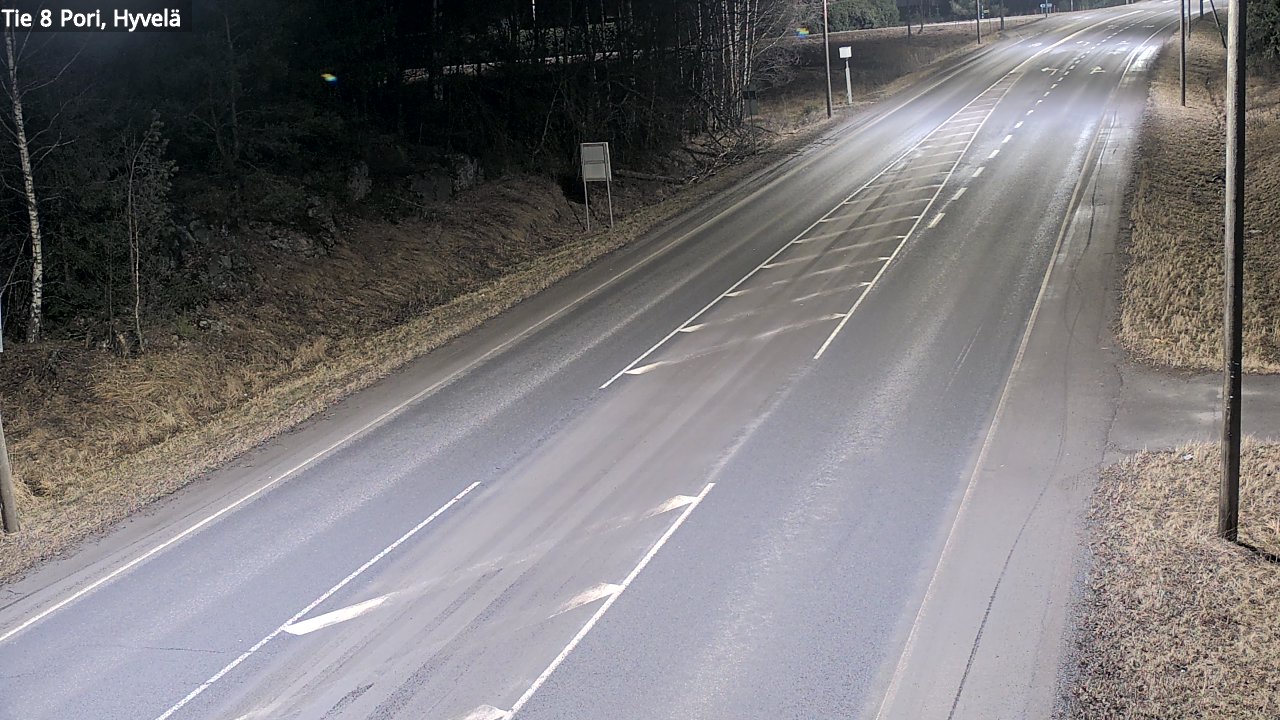 Kelikamerat Kuva Tie 8 Pori, Hyvelä, Pori, Satakunta