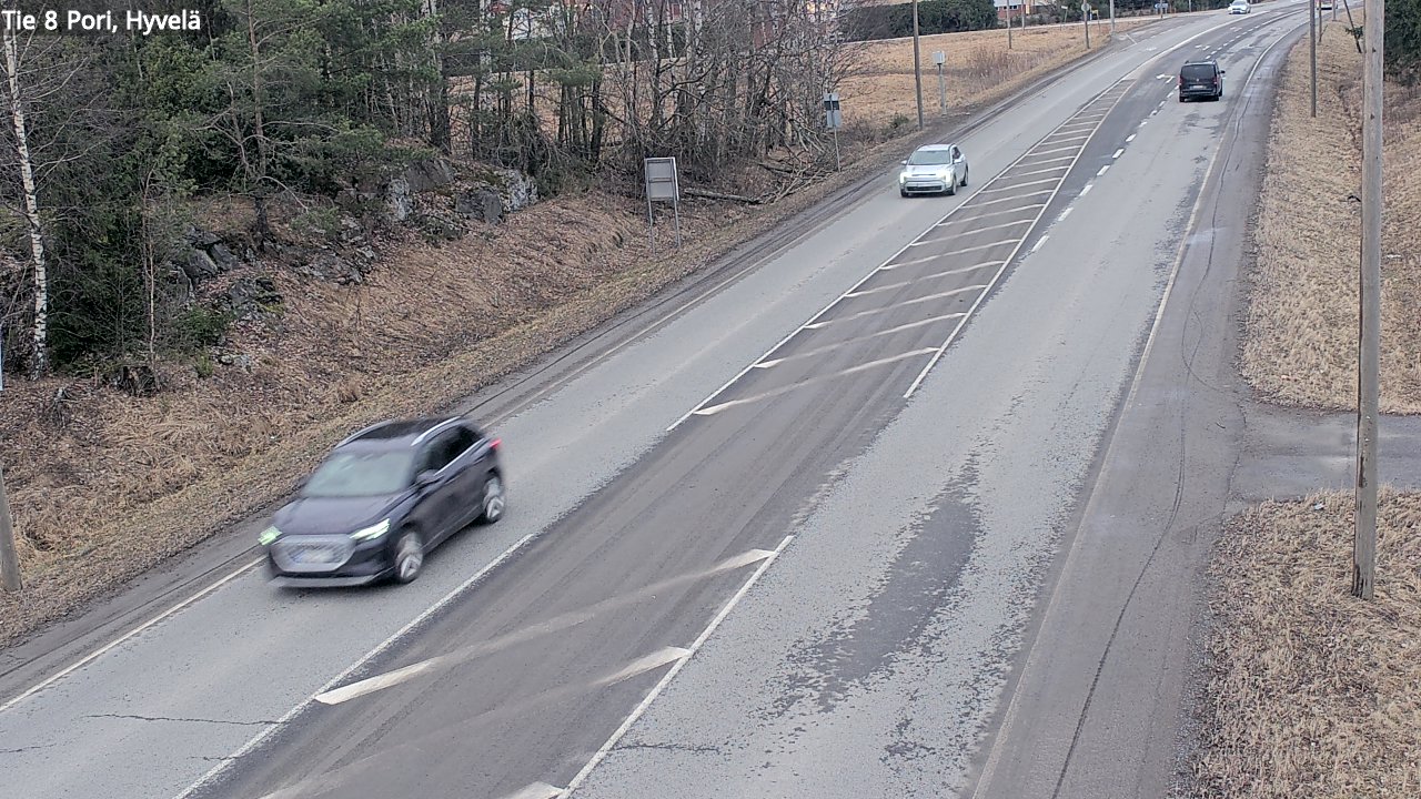 Kelikamerat Kuva Tie 8 Pori, Hyvelä, Pori, Satakunta