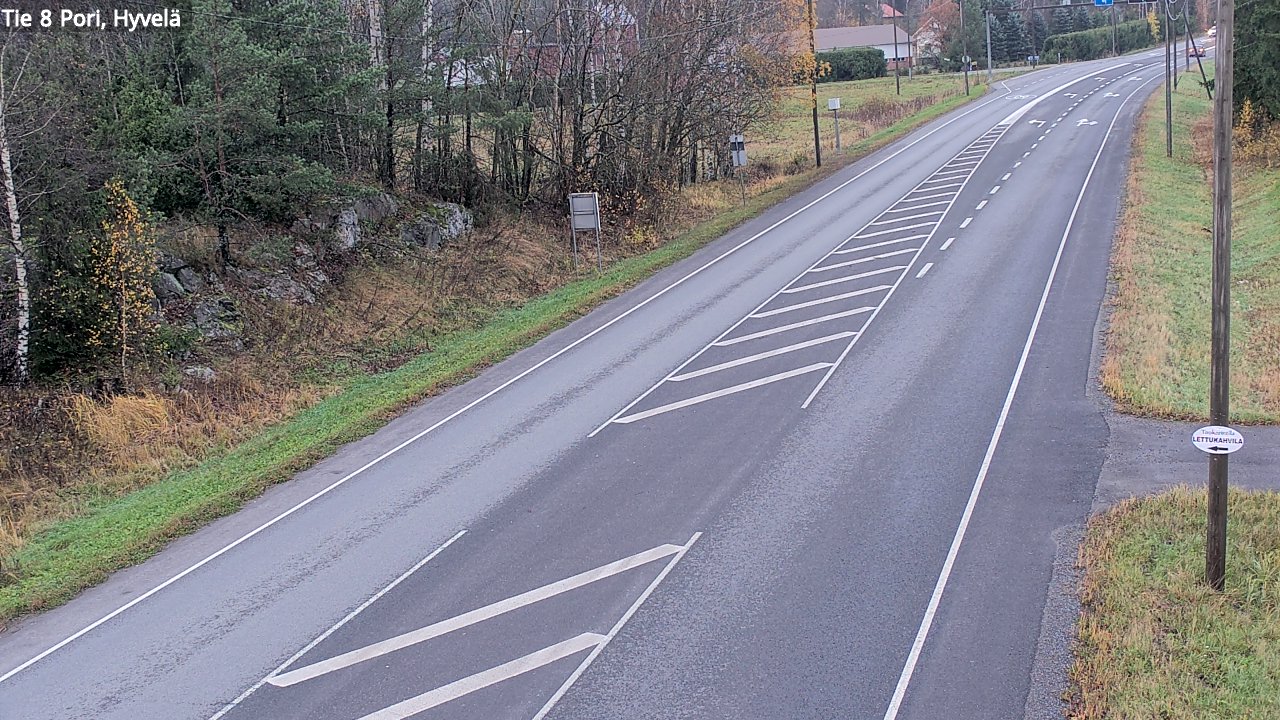 Kelikamerat Kuva Tie 8 Pori, Hyvelä, Pori, Satakunta