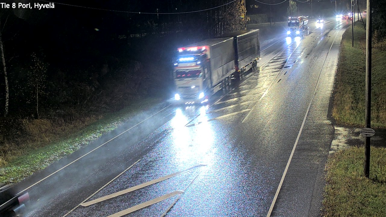 Kelikamerat Kuva Tie 8 Pori, Hyvelä, Pori, Satakunta