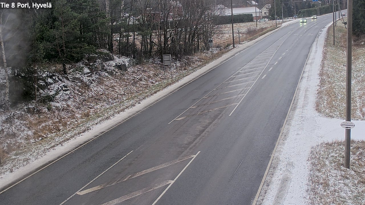 Kelikamerat Kuva Tie 8 Pori, Hyvelä, Pori, Satakunta