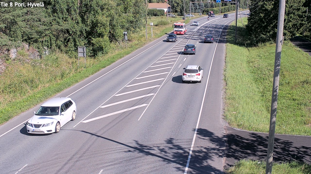 Kelikamerat Kuva Tie 8 Pori, Hyvelä, Pori, Satakunta