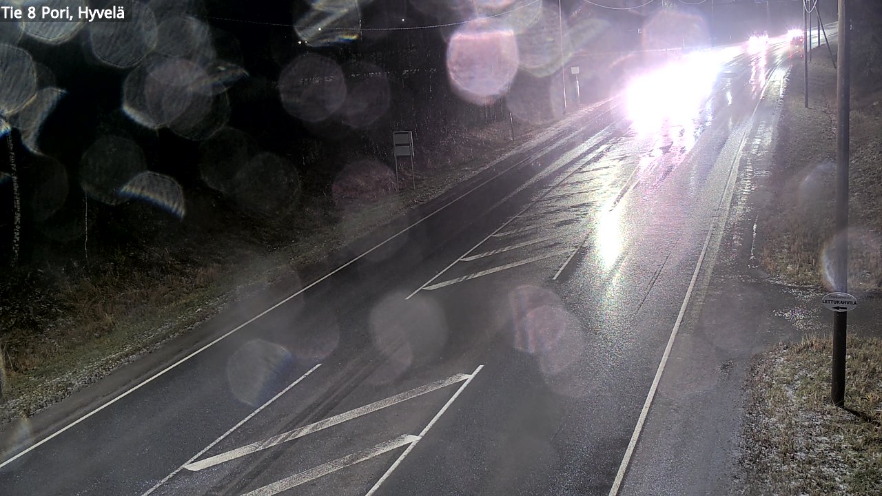 Kelikamerat Kuva Tie 8 Pori, Hyvelä, Pori, Satakunta