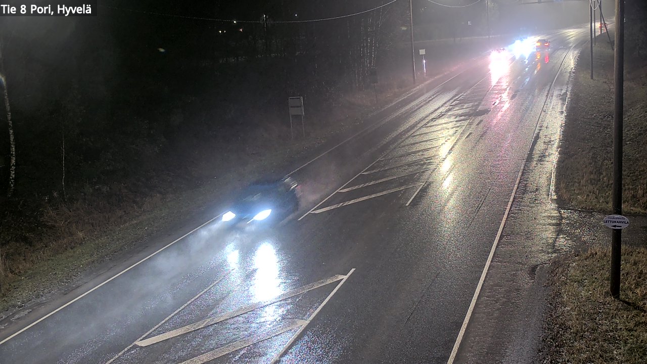 Kelikamerat Kuva Tie 8 Pori, Hyvelä, Pori, Satakunta