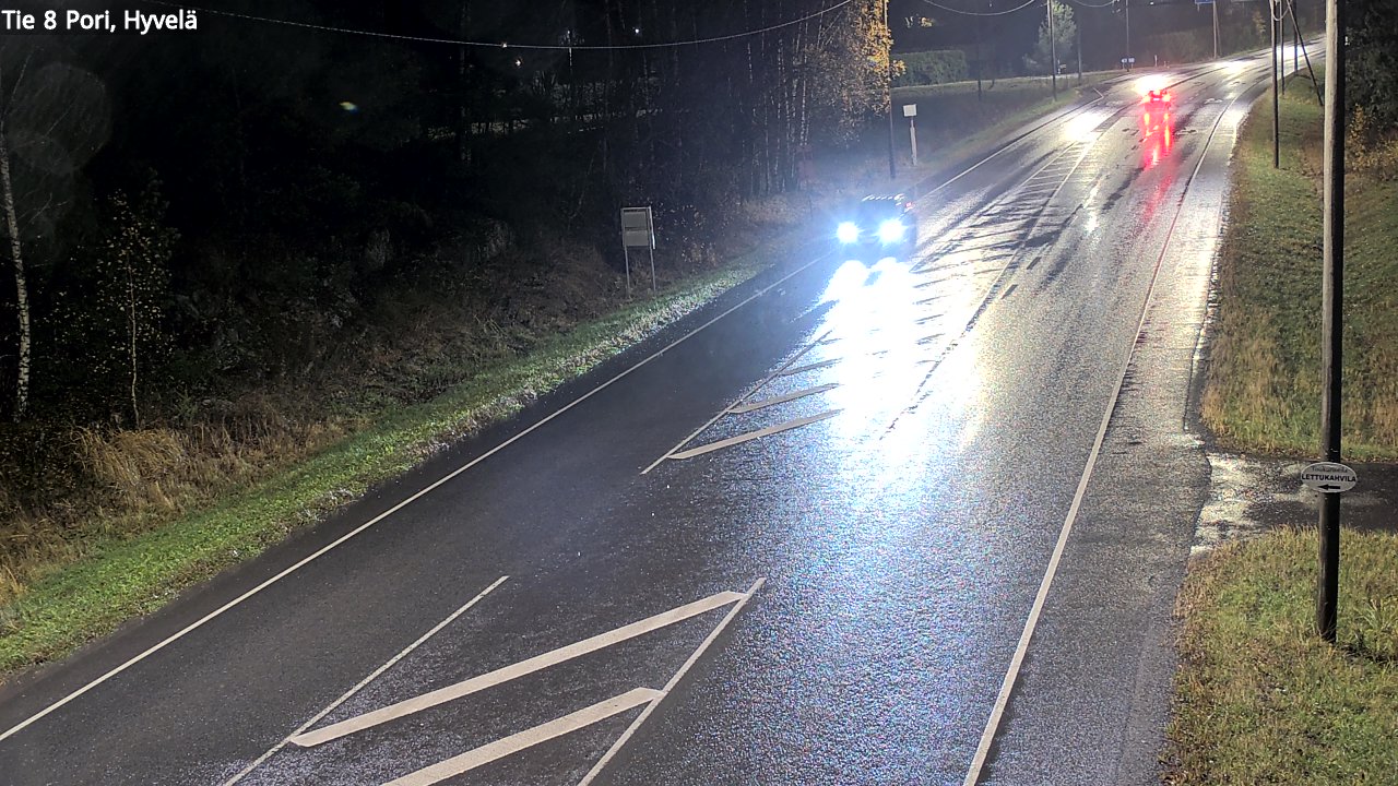 Kelikamerat Kuva Tie 8 Pori, Hyvelä, Pori, Satakunta