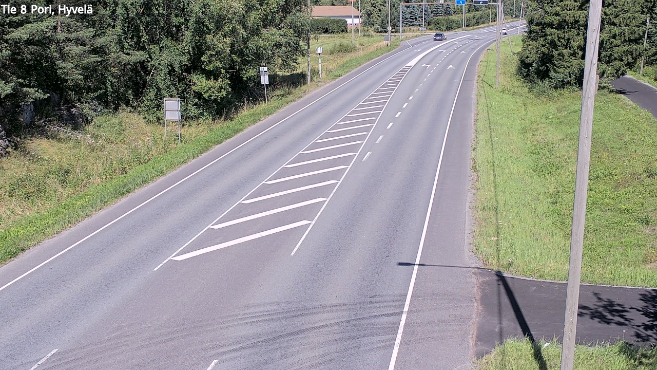 Kelikamerat Kuva Tie 8 Pori, Hyvelä, Pori, Satakunta