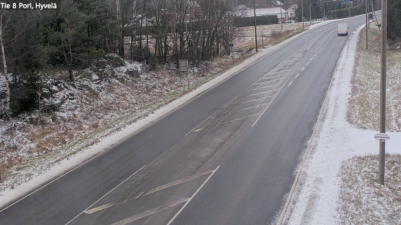 Kelikamerat Kuva Tie 8 Pori, Hyvelä, Pori, Satakunta