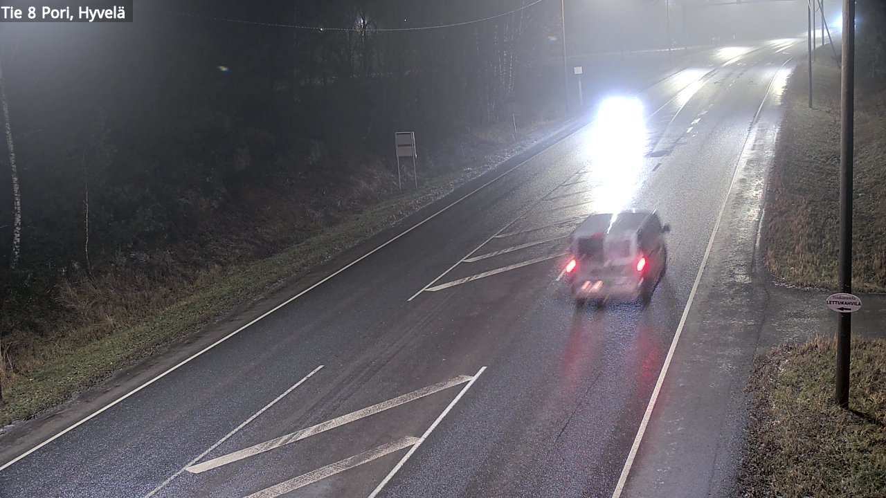 Kelikamerat Kuva Tie 8 Pori, Hyvelä, Pori, Satakunta