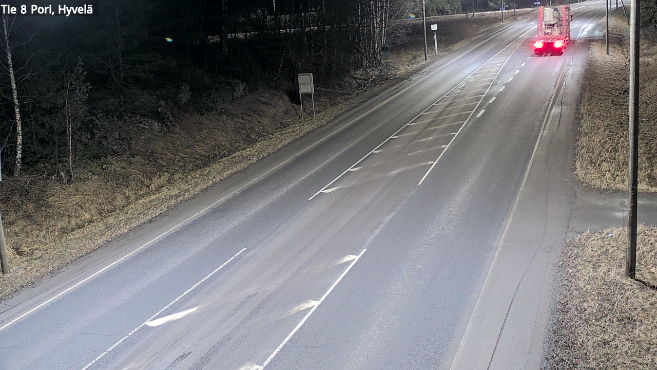 Kelikamerat Kuva Tie 8 Pori, Hyvelä, Pori, Satakunta