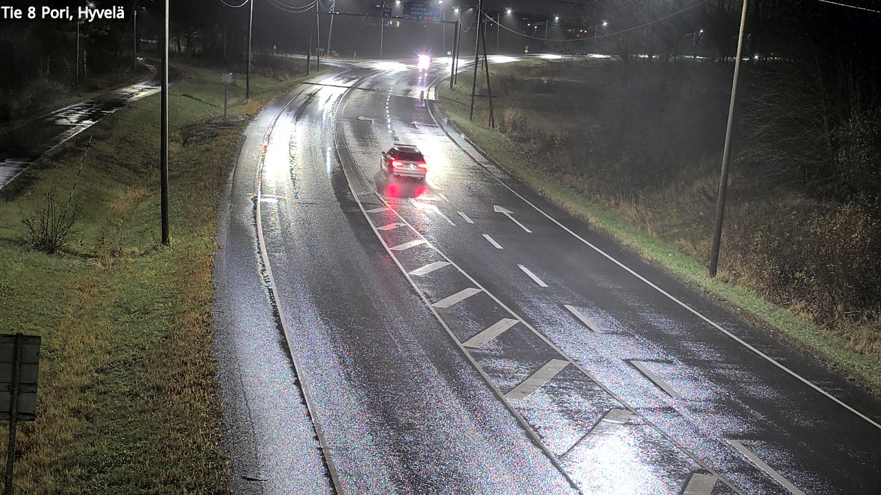 Kelikamerat Kuva Tie 8 Pori, Hyvelä, Pori, Satakunta