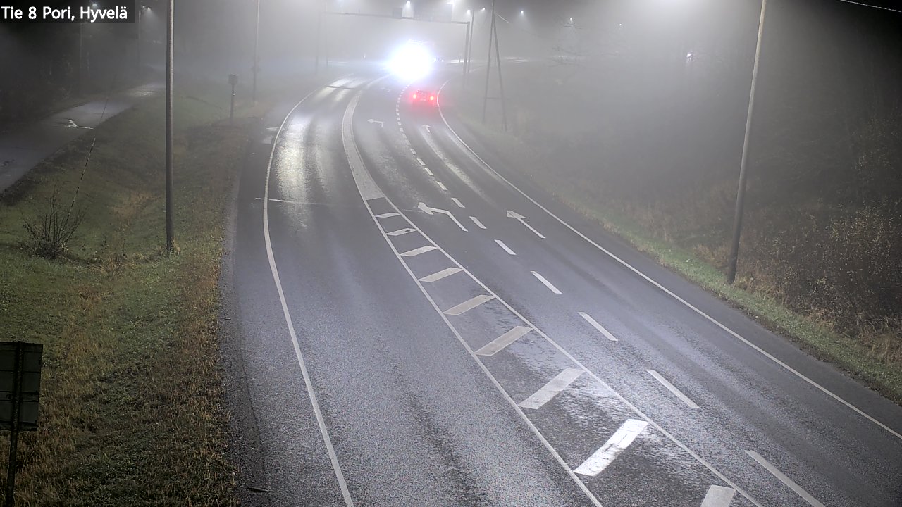 Kelikamerat Kuva Tie 8 Pori, Hyvelä, Pori, Satakunta
