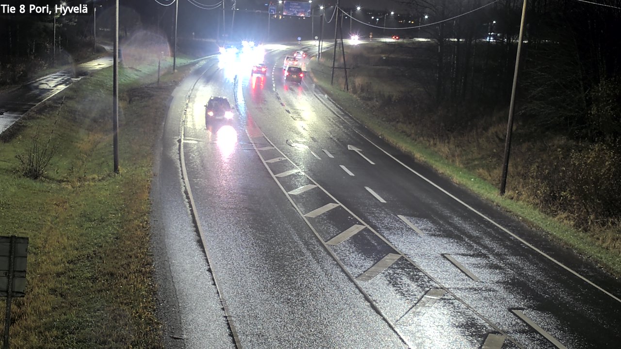 Kelikamerat Kuva Tie 8 Pori, Hyvelä, Pori, Satakunta