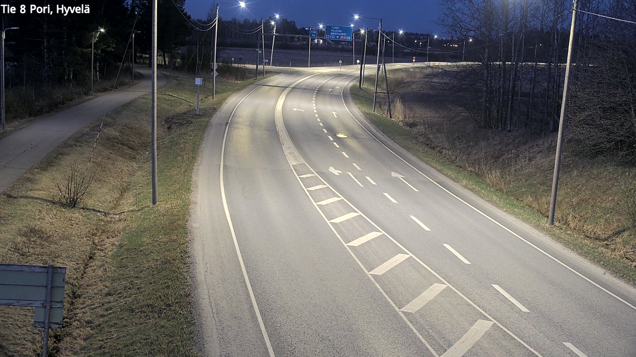 Kelikamerat Kuva Tie 8 Pori, Hyvelä, Pori, Satakunta