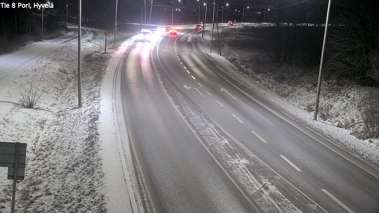 Kelikamerat Kuva Tie 8 Pori, Hyvelä, Pori, Satakunta