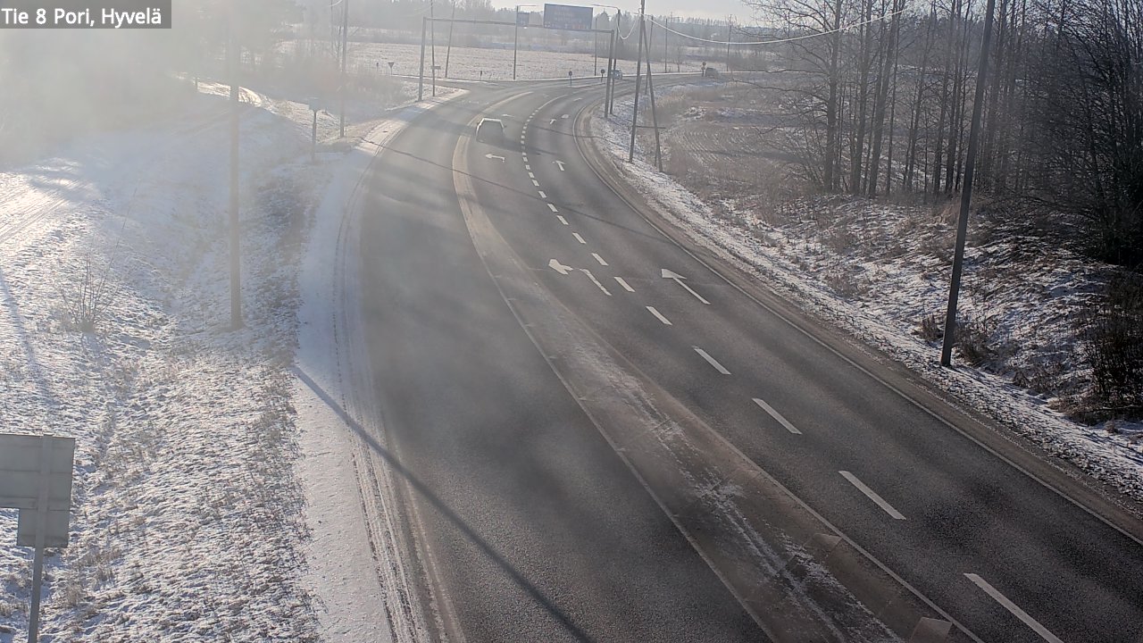 Kelikamerat Kuva Tie 8 Pori, Hyvelä, Pori, Satakunta
