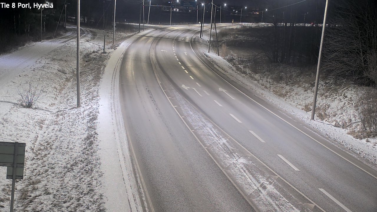 Kelikamerat Kuva Tie 8 Pori, Hyvelä, Pori, Satakunta