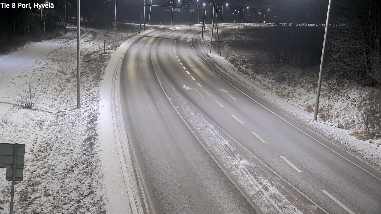 Kelikamerat Kuva Tie 8 Pori, Hyvelä, Pori, Satakunta