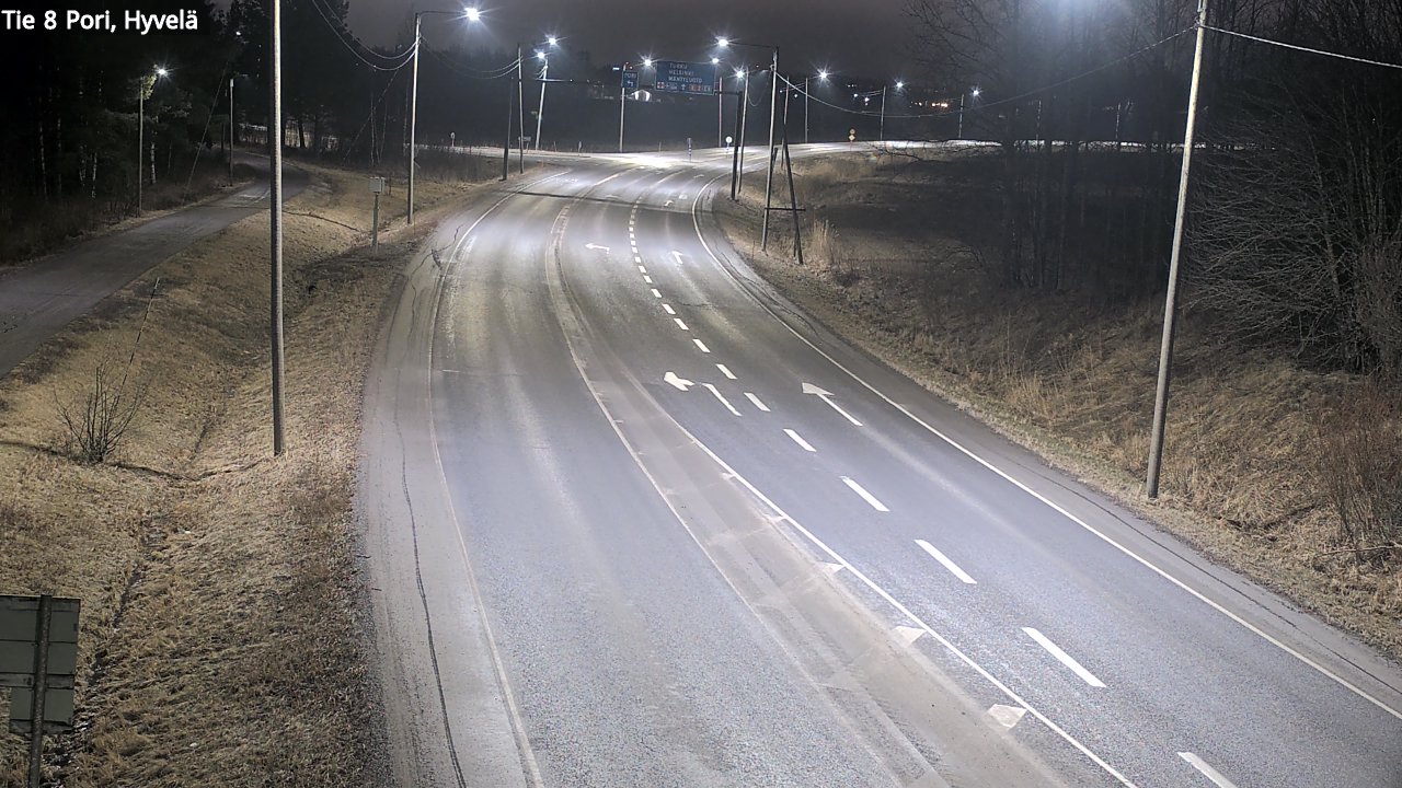 Kelikamerat Kuva Tie 8 Pori, Hyvelä, Pori, Satakunta