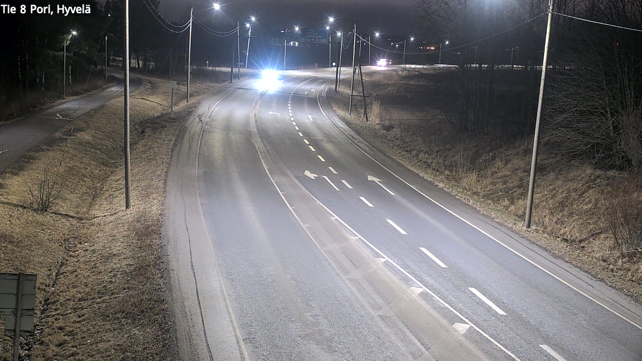 Kelikamerat Kuva Tie 8 Pori, Hyvelä, Pori, Satakunta