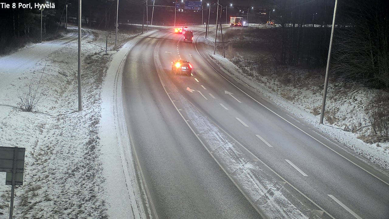 Kelikamerat Kuva Tie 8 Pori, Hyvelä, Pori, Satakunta