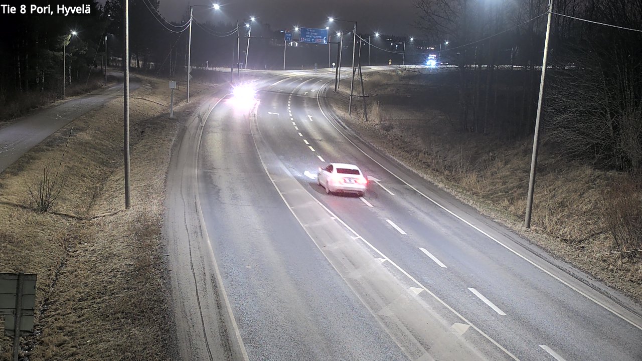Weather Camera Image Road 8 Pori, Hyvelä, Pori, Satakunta