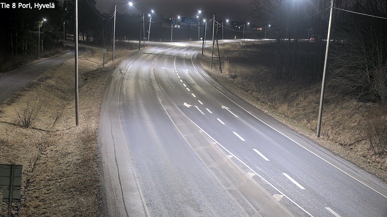 Kelikamerat Kuva Tie 8 Pori, Hyvelä, Pori, Satakunta