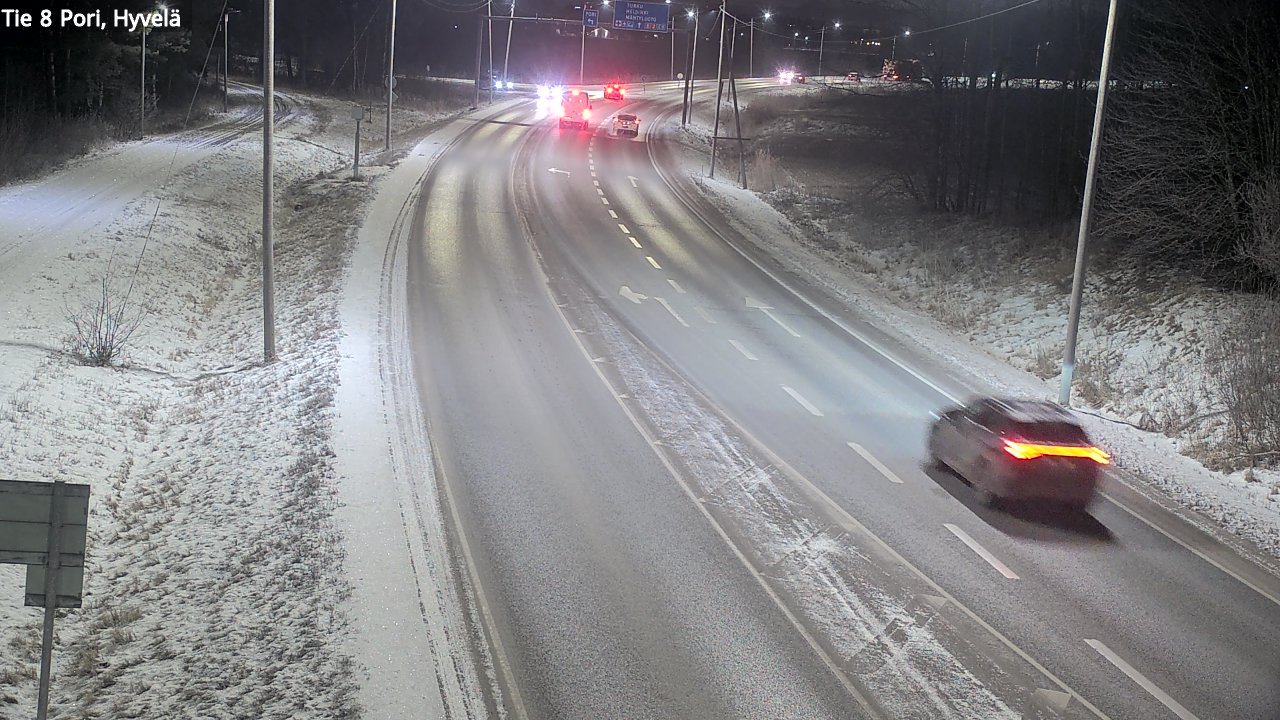 Kelikamerat Kuva Tie 8 Pori, Hyvelä, Pori, Satakunta