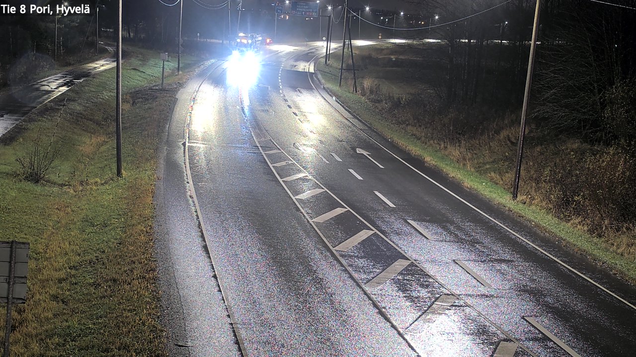 Kelikamerat Kuva Tie 8 Pori, Hyvelä, Pori, Satakunta