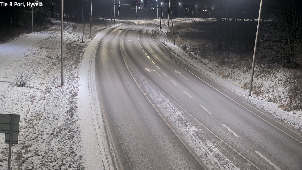 Kelikamerat Kuva Tie 8 Pori, Hyvelä, Pori, Satakunta